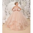 thumbnail image 2 of Drtj Flower Girl Dress - Elegant Tulle & Lace Princess Gown for Weddings, Pageants, First Communion (Ages 2-16), 2 of 6