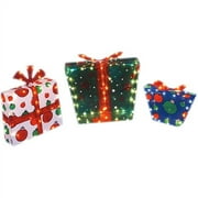 Productworks: 3-piece Lighted Wrapped Bo