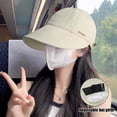 thumbnail image 5 of Women's UPF 50+ Summer Sun Hat – Wide Brim Bucket Cap with Neck Flap, Lightweight Breathable Fishing Hat for Hiking, Camping & OutdoorActivities, Adjustable 54-60cm, 5 of 5