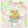 thumbnail image 5 of 100PCS Motivational Scrapbook Stickers, Small Personalized Funny Inspirational Stickers Junk Journal Planner Scrapbook Supplies for Vision Board Water Bottle Adults Emotional Support, 5 of 6
