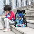 thumbnail image 4 of Sonic Hedgehog 3D School Backpack for Kids, Toddler Preschool Travel Rucksack, 4 of 7