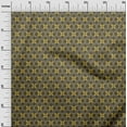 thumbnail image 2 of oneOone Cotton Poplin Fabric Floral Block Print Sewing Fabric BTY 56 Inch Wide, 2 of 4