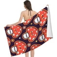 thumbnail image 3 of Mushrooms Large Beach Towel - Plush Thick Cotton Pool Towel, Adult Beach Towels, 3 of 16