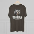 thumbnail image 4 of Who Dey 3 - Unisex Tri-Blend Crew Tee, 4 of 4