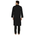 thumbnail image 4 of Atasi Indian Designer Kurta For Mens Party Wear Traditional Dress Solid Ethnic Long Shirt, 4 of 7