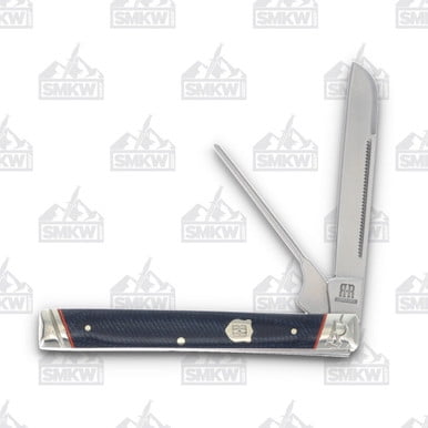 Rough Ryder Knives Rough Ryder Faded Blue Jeans Pipe Doctor Folding Knife RR2352