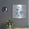thumbnail image 6 of Luxe Metal Art 'Secret Garden Bouquet I Blue Light' by Katrina Pete, Metal Wall Art, 24"x24", 6 of 8