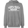 thumbnail image 2 of OXI Hoodie Sweatshirt - Understand Binary Math, Basic Casual Hoodie for Men's and Women Fleece Hoodie Long Sleeve - Sport Grey Medium, 2 of 3