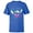 Royal, variant on Disney Stitch Electric Alien Experiment 626 Wild Freestyle- Short Sleeve T-Shirt for Kids - Customized-Royal