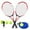 Red, variant on Kids Tennis Rackets with Tennis Ball Tennis Trainer for Children Beginners