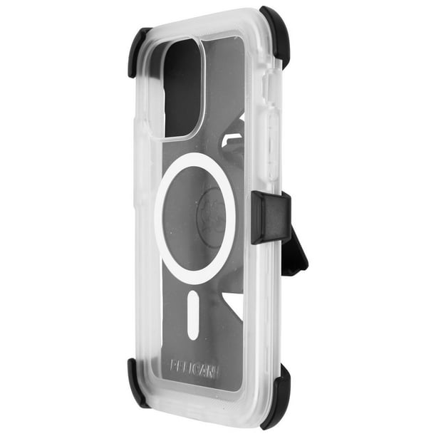 Pélican Voyageur Magnétique Cas pour MagSafe pour iPhone 14 Pro Max - Clair/blanc (Utilisé)