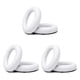 thumbnail image 1 of Methold 1 par de almohadillas para los oídos Cojín Espuma Cuero Auriculares Orejeras Cubiertas Almohadillas para los oídos Blanco Type1 NO1, 1 of 6
