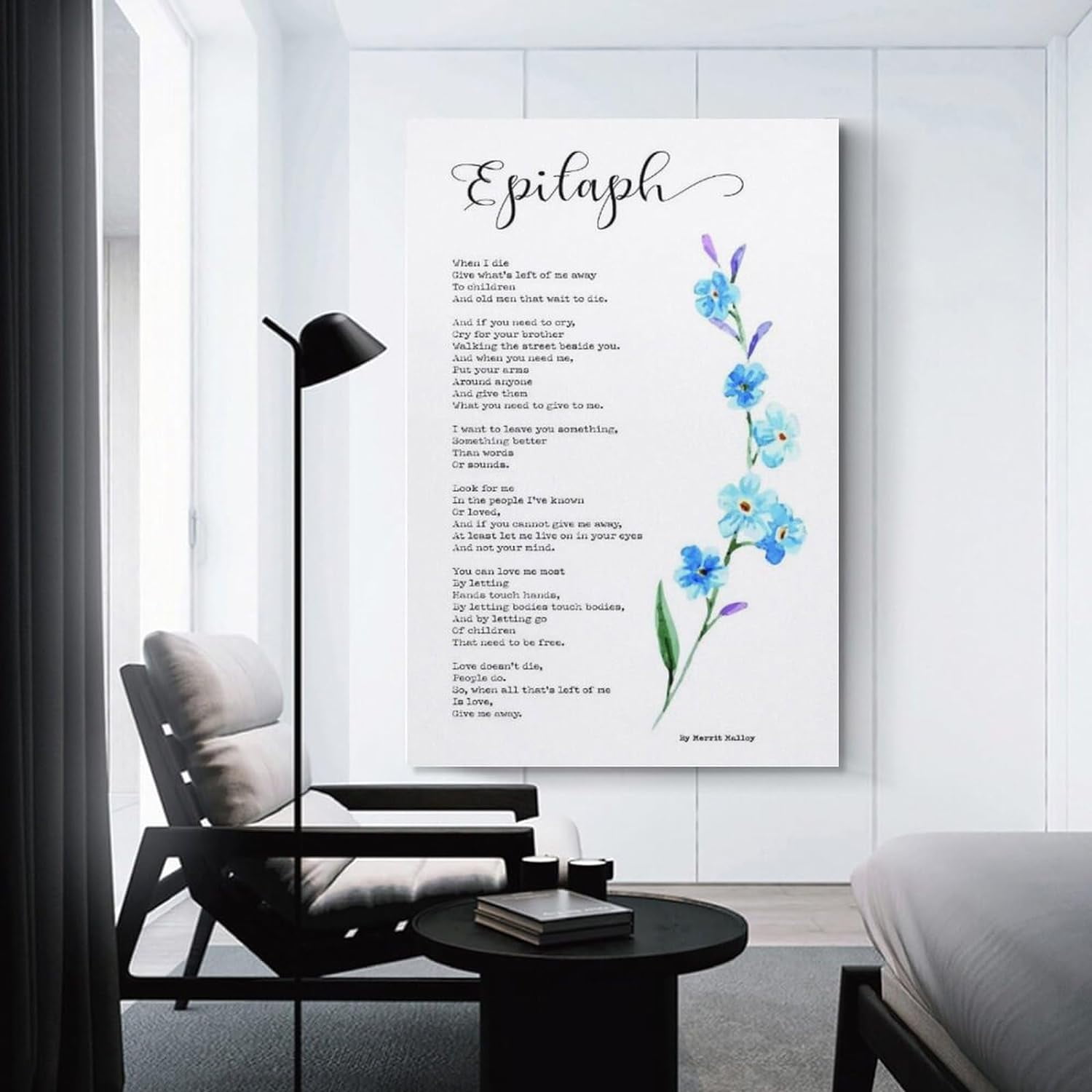 merritt-malloy-s-epitaph-poem-when-i-die-poster-poem-about-death-take-me-away-poster-wall-art-paintings-canvas-wall-decor-home-decor-living-room-decor-aesthetic-prints-walmart-com for Epitaph By Merrit Malloy Printable Free Merritt Malloy's Epitaph Poem When I Die Poster Poem About Death, Take Me Away Poster Wall Art Paintings Canvas Wall Decor Home Decor Living Room Decor Aesthetic Prints - Walmart.com for Epitaph By Merrit Malloy Printable Free