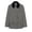 *Gray, variant on Women's Contrast Collar Double Breasted Blazer , Notch Lapel Work Coat For Women, Ladies' Long Sleeve Suit Jacket With Pockets, White , XS-2XL