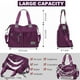 thumbnail image 4 of Bolso de mano para mujer,Bolso de hombro con múltiples bolsillos,Bolso de enfermera para el trabajo,Bolso cruzado grande,Bolso con asa superior de nailon de moda, 4 of 5