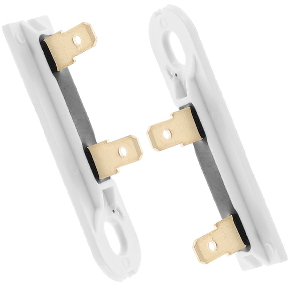 BESTOYARD Dryer Thermal Fuse, Light Grey, Copper ABS, Compatible with Multiple Brands, 2Pcs