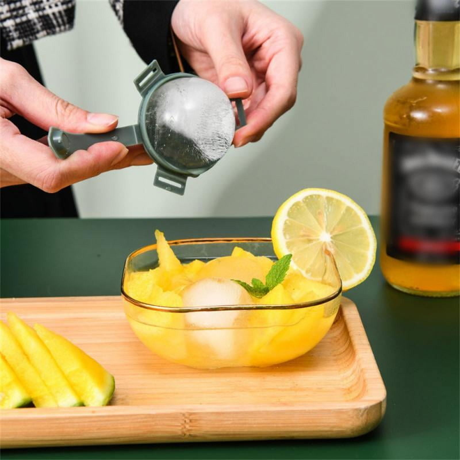 Circular Ice Ball Box Molds DIY Large Ice Cream Maker Mould Tools Kitchen Bars Party Ice Maker Round Mould Gadgets Accessories