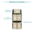 thumbnail image 3 of Front Left Power Window Switch Window Control Switch Fit for Buick Rendezvous 2002-2007 No.5475735 - Pack of 1, 3 of 7