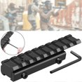 thumbnail image 2 of Tactical Dovetail Scope Extend Mount 11mm to 20mm Picatinny Weaver Rail Adapter, 2 of 5