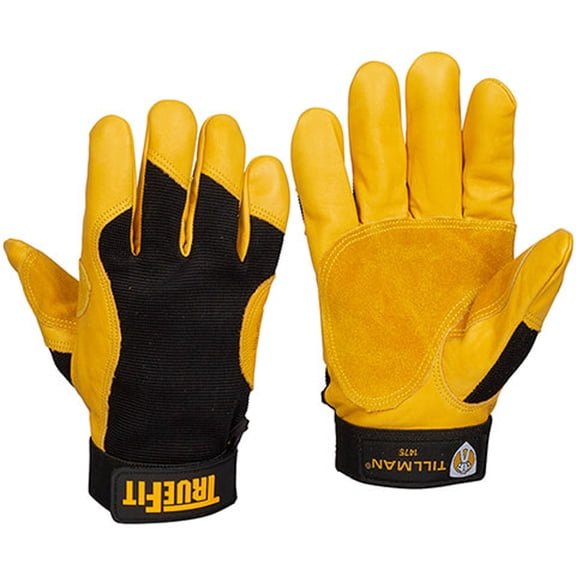 Tillman 1475 TrueFit Top Grain Cowhide Performance Work Gloves, Unlined, X-Large