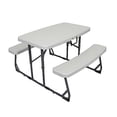 thumbnail image 1 of Stansport Mesa de picnic compacta para niños (G-940), color blanco, 1 of 5