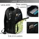 thumbnail image 4 of Fotbe Cute Dinosaurs Cartoon Mochila con Estampado y Puerto USB para Hombre y Mujer, Mochila Antirrobo, Mochila de Viaje, Mochila Escolar, Mochila Universitaria, 4 of 7