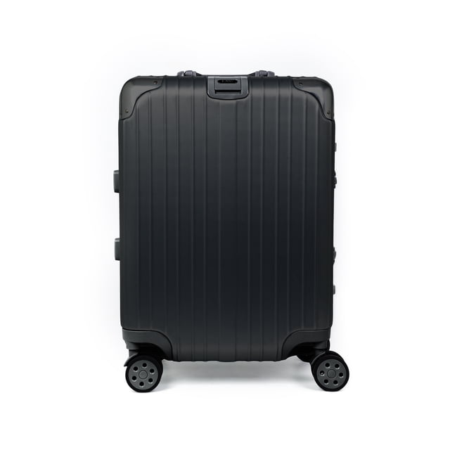 Maleta de Viaje Grande 26 Pulgadas Negra Rollway Equipaje con Ruedas Candado TSA