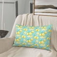 thumbnail image 5 of Lsque Yellow Lemon Pattern Pillow Case – Soft & Cozy Throw Pillow Cover, Hypoallergenic Cushion Case for Sleeping Women with Envelope Closure-16"x24", 5 of 6