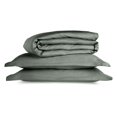 thumbnail image 2 of Allswell Full/Queen Duvet Cover Set, Tencel Lyocell, 3-Piece, Flagstone Green, 2 of 9