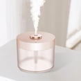 thumbnail image 4 of Mini humidificador de niebla fría, purificador de lámpara silenciosa, generador de niebla ultrasónico Personal, difusor de para habitación 780ml Rosa Macarena Mini humidificador portátil, 4 of 7