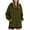 Army Green, variant on Hoodie Women Drawstring V Neck Hooded Split Hem Sweatshirt with Pockets Fall Winter Tunic Hoodies Lightweight Sweatshirts S-3XL