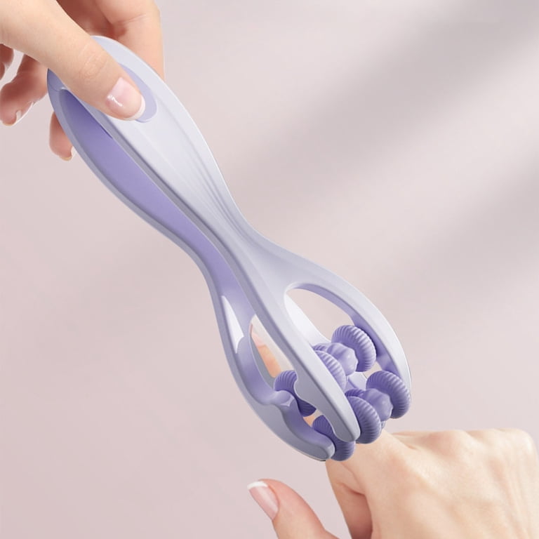 HHBEAUTY Finger Massage Tools for Finger Hand Massage, Hand Massager for  Arthritis and Carpal Tunnel, Silicone Massage Roller for Hands, Palm &  Wrist, Puple