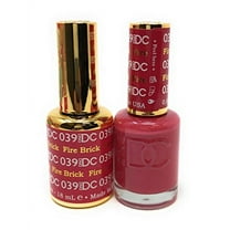 DND - DC Duo Soak off Gel & Matching nail polish, Fire Brick #DC039