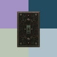 thumbnail image 5 of Amerelle 65RRDB Moderne Wallplate 2 Rocker Cast Metal Bronze 1-Pack, 5 of 7