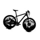 thumbnail image 4 of Adorno colgante de metal negro con diseño de ciclista, escultura de bicicleta de montaña, decoración de pared para dormitorio, oficina, 4 of 9