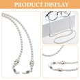 thumbnail image 3 of HORIALENCE 2Pcs Eyeglass Chain Retro Lolita Imitation for Women Daily Use, 3 of 8