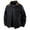 Black, variant on Jackets for Men,Men'S Casual Jacket Loose Fit Retro Structured Outerwear with Pockets for Daily Wear Winter Neutral Style,Winter Jackets for Men Size:3XL