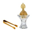thumbnail image 2 of yotijay Arabian Burner with Tongs 4.5x14cm Rose Embossed for, 2 of 9