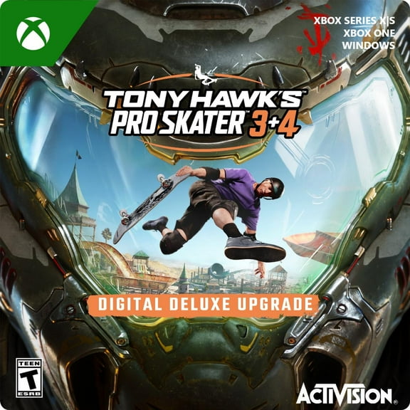 Tony Hawk's Pro Skater 3,4: Deluxe Upgrade - Xbox Series X|S, Windows 10 [Digital]