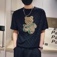 thumbnail image 5 of Camiseta de hombre Katoen con dibujos de anime de rock para hombre, camisetas con gráficos trashy Y2k, ropa informal de corte ajustado, ropa de calle con estampado XL, talla 5XL, S, 5 of 5