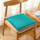 thumbnail image 1 of Cojín para silla de oficina 15,75x15,75in Poliéster | Soporte suave y mullido para sentarse mucho tiempo | Gris, Verde, Amarillo, Blanco, Beige, Azul | Comodidad del hogar, decorativo, fácil de, 1 of 6