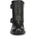 thumbnail image 3 of Naturalizer Women's Optimus Moto Boot Black Leather 12W, 3 of 6