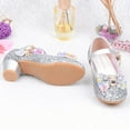 thumbnail image 5 of Odeerbi Girls Sandals Infant Kids Baby Girls Pearl Crystal Bling Bowknot Single Princess Shoes Sandals, 5 of 9