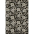 thumbnail image 2 of Addison Rugs Mayfield Washable Transitional Floral Black Rectangle Rug, 5' x 7'6", 2 of 6