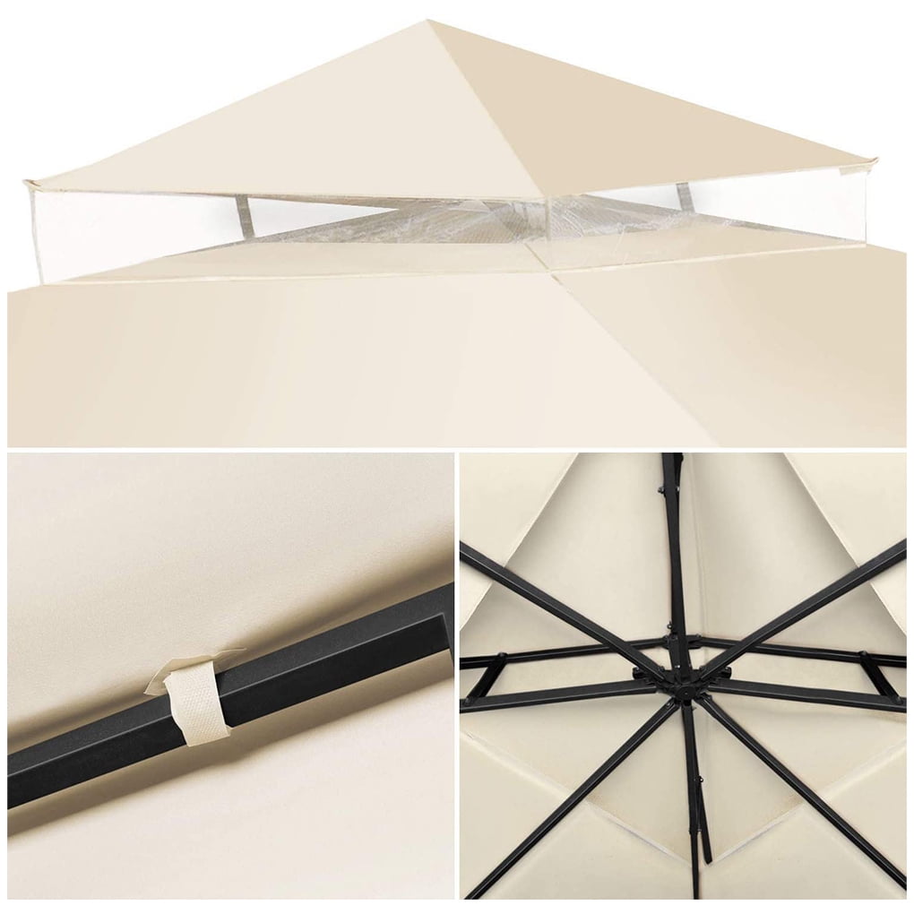 Replacement Canopy Top Waterproof Canopy Cover Waterproof Gazebo Top 2