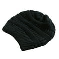 thumbnail image 2 of QIPOPIQ Cable Knit Beanie - Thick, Soft & Warm Chunky Beanie Hats Clearance, 2 of 3
