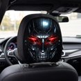 thumbnail image 5 of Ghost Face Headrest Covers, Scary Covers for Cars, Stretchy Seat Headrest Protector, Funny Cover for Auto, Vehicle, Truck, SUV, Washable Elastic Fabric, Interior Accessories（B), 5 of 6