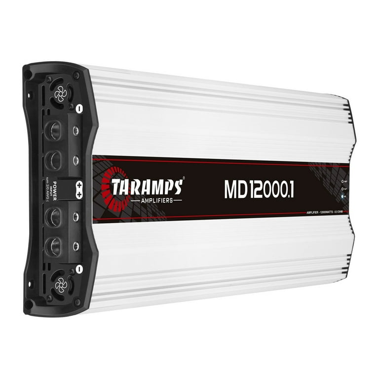 Taramps MD 12000.1 Class D Mono Amplifier, 0.5 Ohm, 12000 Watt