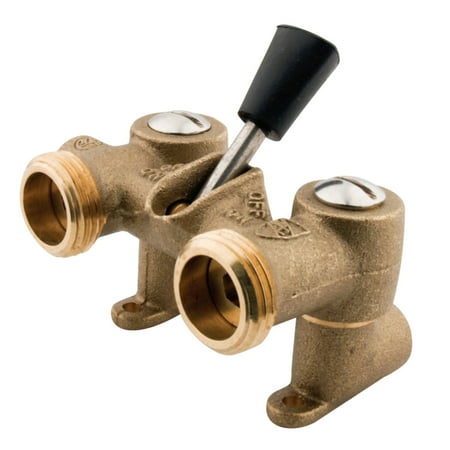 sweat valve washing machine shut outlet stop inlet hose brass dual thread height zoro