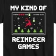 thumbnail image 3 of Instant Message - My Kind Of Reindeer Games Christmas - Toddler & Youth Short Sleeve Graphic T-Shirt, 3 of 6